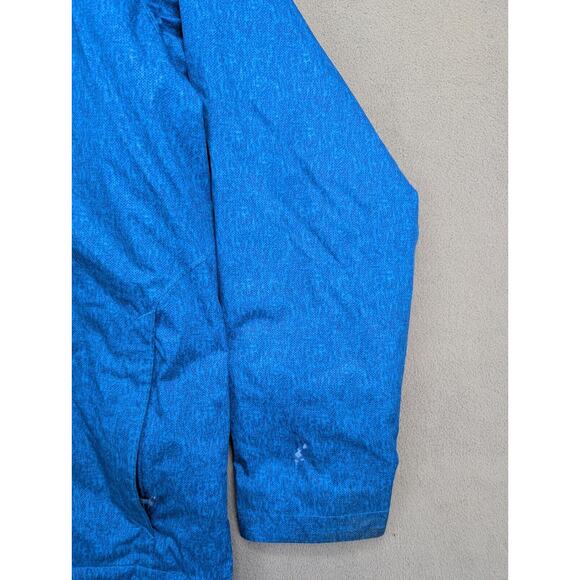 Columbia Thermal Coil Hooded Insulated Jacket Mens Sz Large Full Zip 3 in 1 Blue - Picture 7 of 13